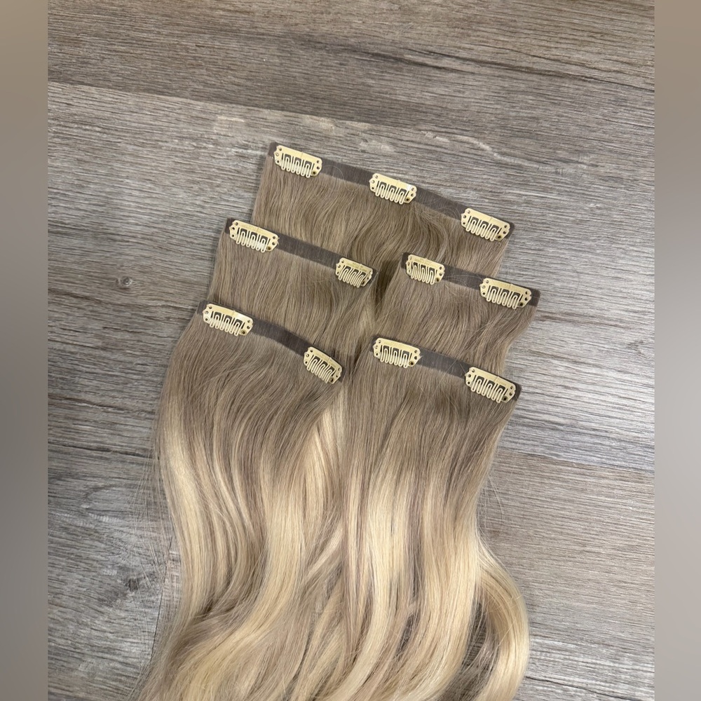 Bellami Pearl Blonde Highlight Extensions - Picture 3 of 6